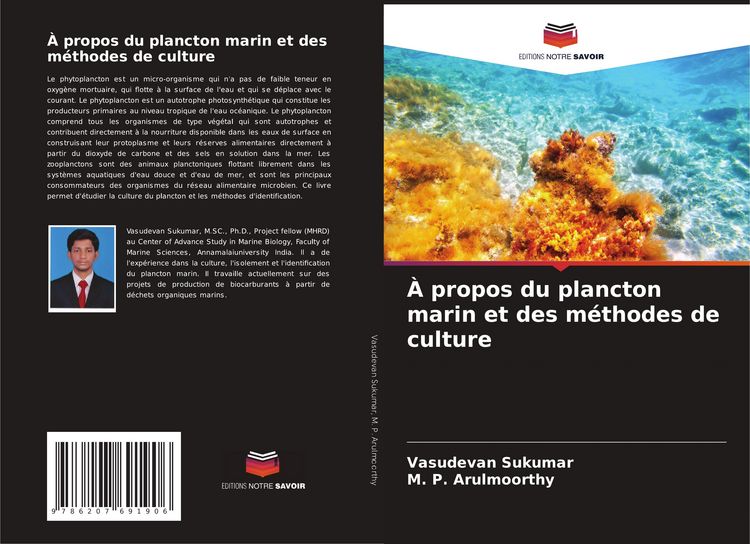 Produktbild: &Agrave; propos du plancton marin et des m&eacute;thodes de culture