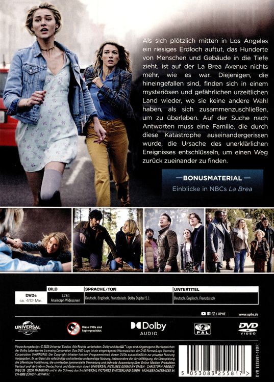 Produktbild: La Brea - Staffel 1 [3 DVDs]