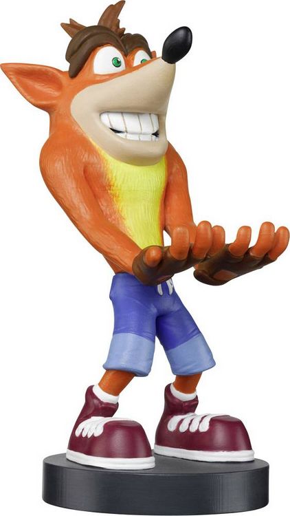 Produktbild: Cable Guy - Crash Bandicoot, St&auml;nder f&uuml;r Controller, Smartphones und Tablets