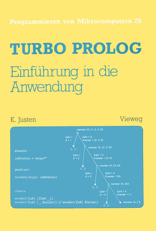Produktbild: Turbo Prolog &mdash; Einf&uuml;hrung in die Anwendung