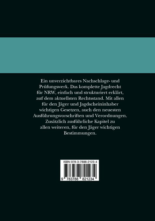 Produktbild: Jagdrecht Nordrhein-Westfalen