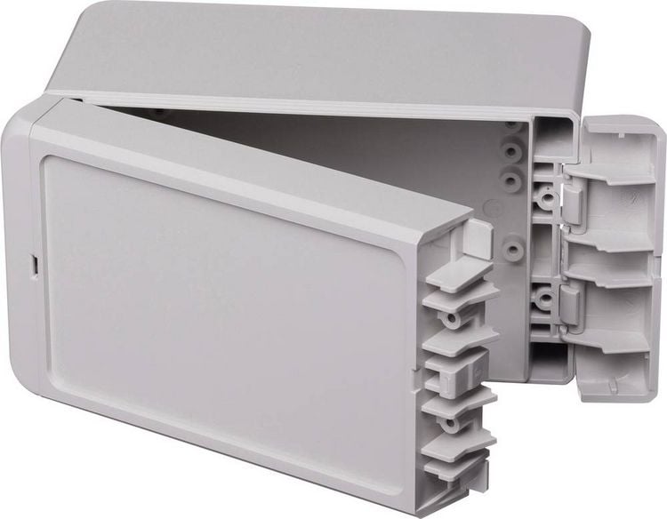 Produktbild: Bopla Bocube B 140809 ABS-7035 96033135 Industrie-Geh&auml;use 80 x 151 x 90 ABS Lichtgrau (RAL 7035) 1 St.