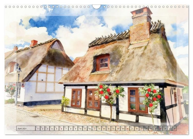 Produktbild: Charmantes Schleswig-Holstein (Wandkalender 2027 DIN A3 quer), CALVENDO Monatskalender
