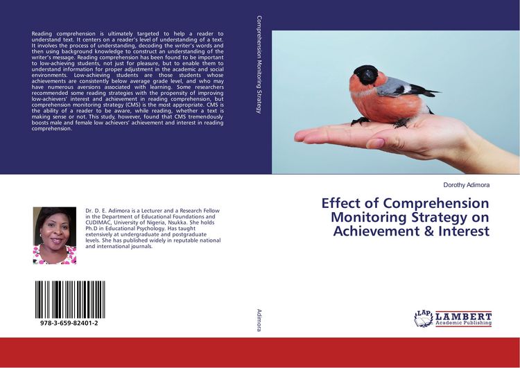 Produktbild: Effect of Comprehension Monitoring Strategy on Achievement & Interest