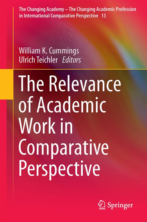 Produktbild: The Relevance of Academic Work in Comparative Perspective