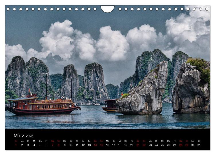 Produktbild: Guten Morgen, Vietnam! (Wandkalender 2026 DIN A4 quer), CALVENDO Monatskalender