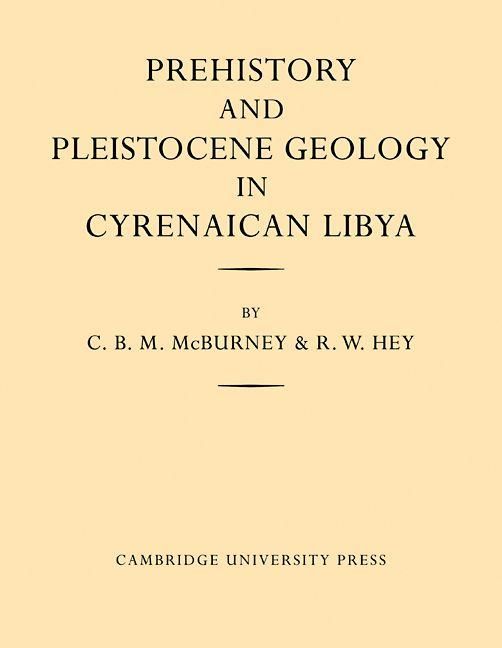 Produktbild: Prehistory and Pleistocene Geology in Cyrenaican Libya