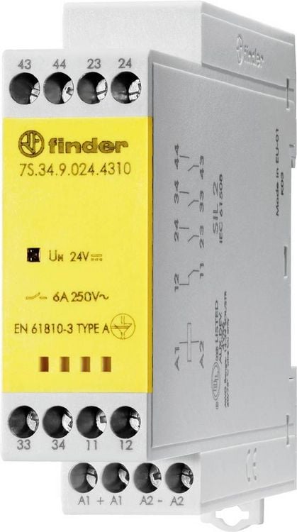 Produktbild: Finder Relaismodul 7S.34.9.024.4310