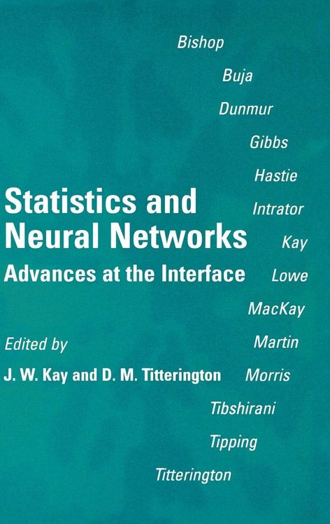 Produktbild: Statistics and Neural Networks