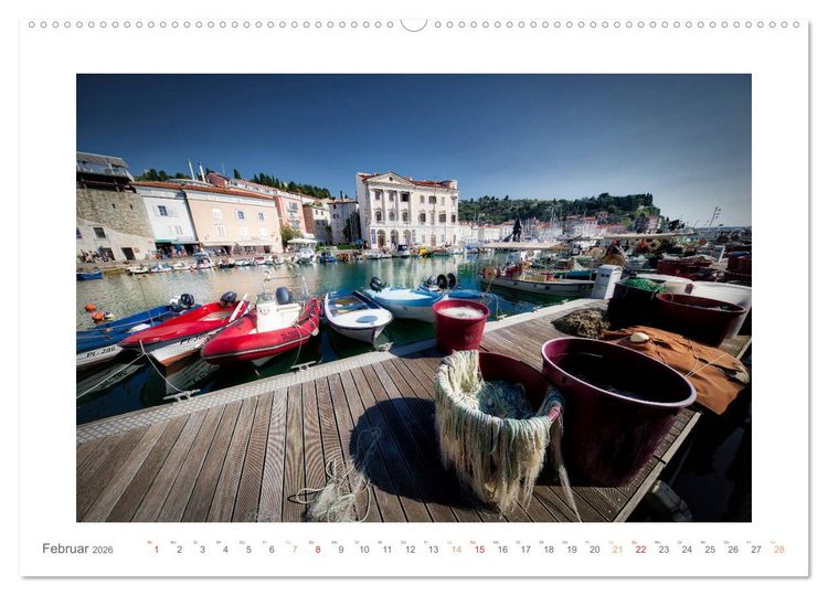 Produktbild: PIRAN! (hochwertiger Premium Wandkalender 2026 DIN A2 quer), Kunstdruck in Hochglanz