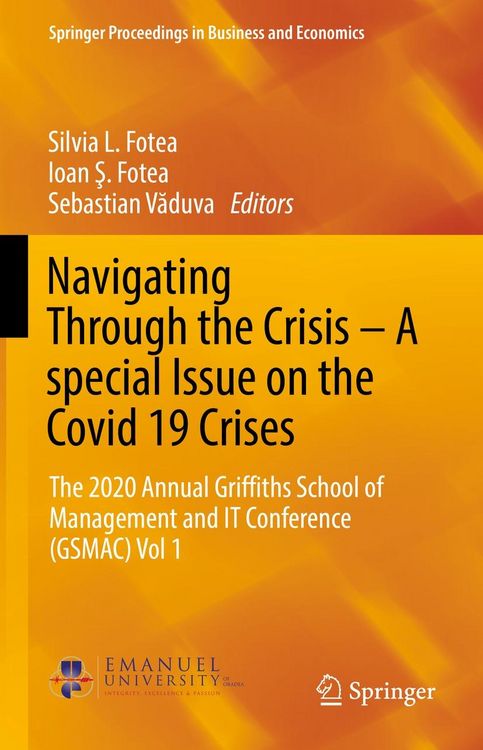 Produktbild: Navigating Through the Crisis - A special Issue on the Covid 19 Crises