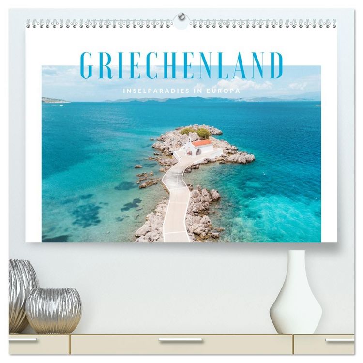Produktbild: Griechenland - Inselparadies in Europa (hochwertiger Premium Wandkalender 2027 DIN A2 quer), Kunstdruck in Hochglanz