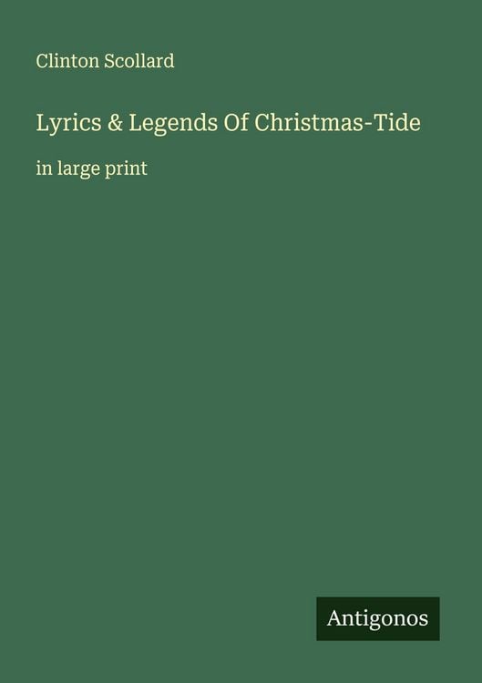Produktbild: Lyrics & Legends Of Christmas-Tide