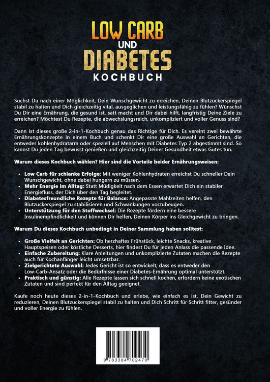 Produktbild: Low Carb und Diabetes Kochbuch