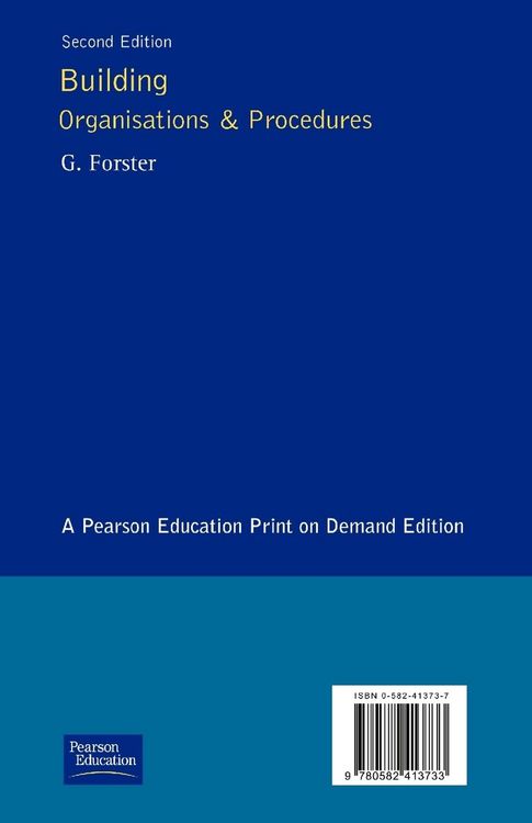 Produktbild: Building Organisation and Procedures