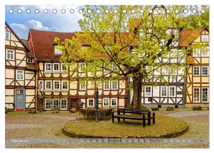 Produktbild: Ein Blick auf Bad Sooden-Allendorf (Tischkalender 2027 DIN A5 quer), CALVENDO Monatskalender