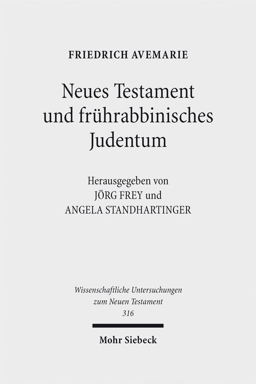 Produktbild: Neues Testament und fr&uuml;hrabbinisches Judentum