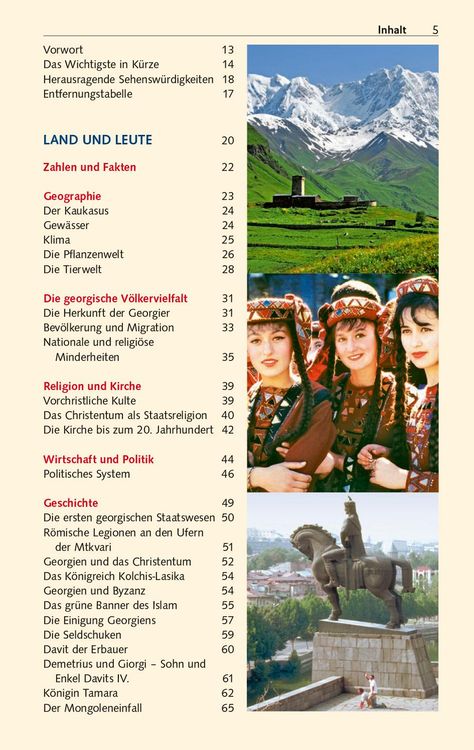 TRESCHER Reiseführer Georgien