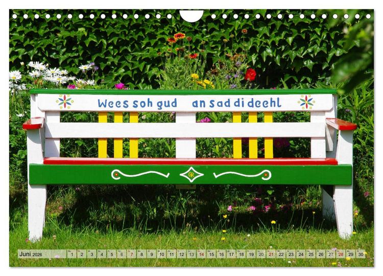 Produktbild: Typisch Amrum! (Wandkalender 2026 DIN A4 quer), CALVENDO Monatskalender
