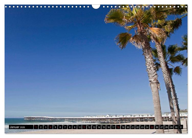 Produktbild: San Diego (Wandkalender 2026 DIN A3 quer), CALVENDO Monatskalender