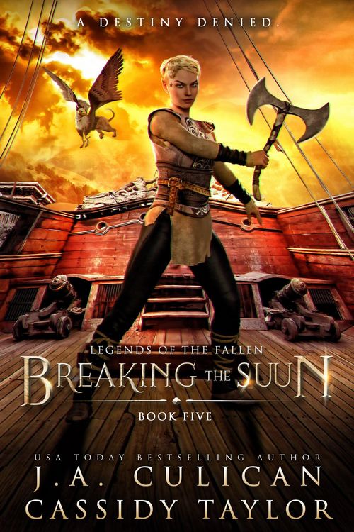 Produktbild: Breaking the Suun (Legends of the Fallen, #5)