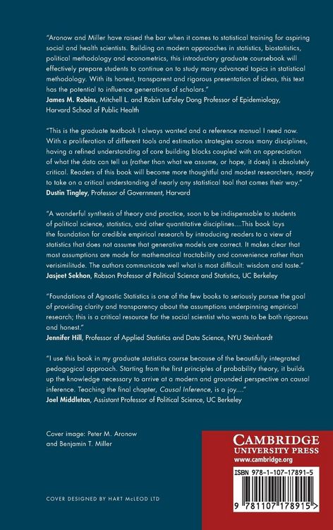 Produktbild: Foundations of Agnostic Statistics