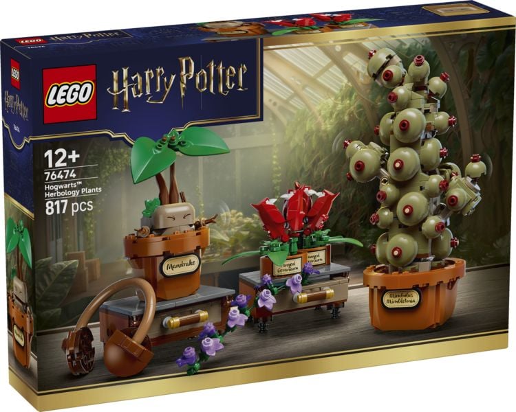 Produktbild: LEGO Harry Potter 76474 Schloss Hogwarts: Kr&auml;uterkunde-Pflanzen, Spiel