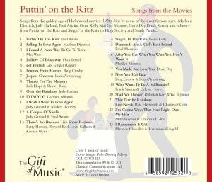 Produktbild: Astaire, F: Puttin' On The Ritz-Lieder Aus Alten Hollywood-F