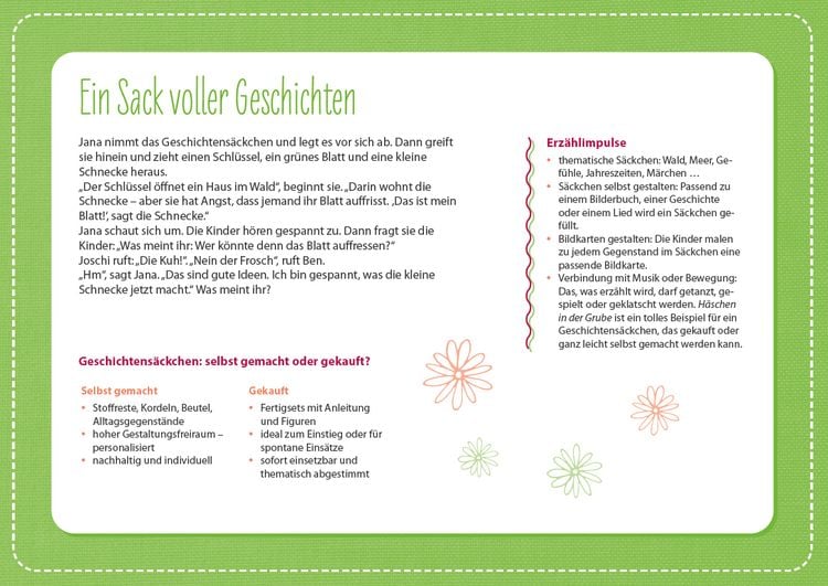 Produktbild: Mit Kita-Kindern Geschichten erz&auml;hlen