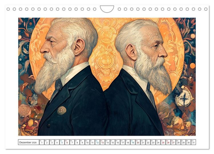 Produktbild: Im Stil des Art Nouveau (Wandkalender 2026 DIN A4 quer), CALVENDO Monatskalender