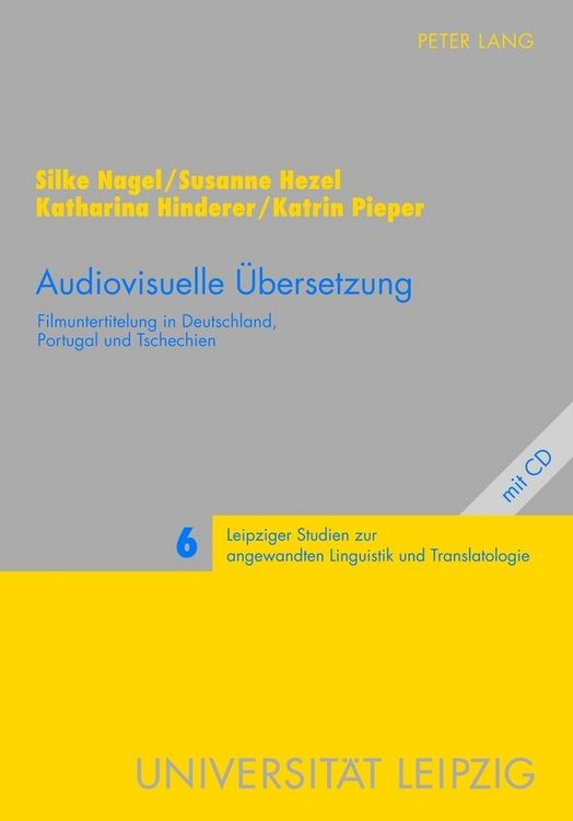 Produktbild: Audiovisuelle &Uuml;bersetzung