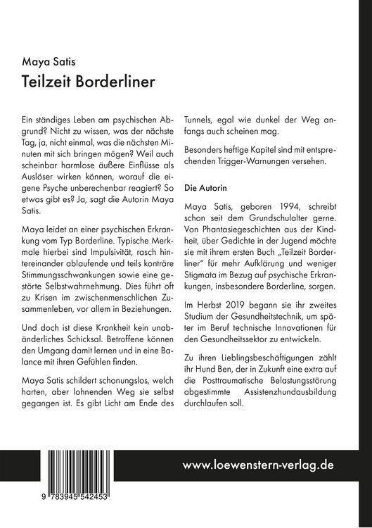 Produktbild: Teilzeit Borderliner