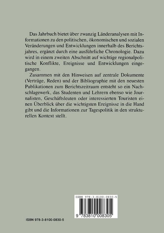 Produktbild: Nahost Jahrbuch 1989