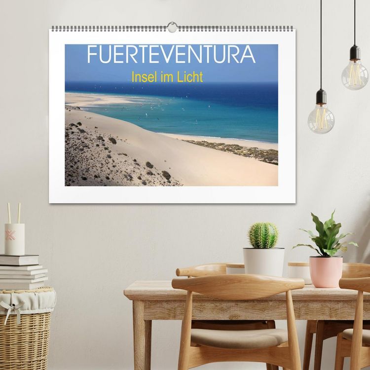 Produktbild: Fuerteventura - Insel im Licht (Wandkalender 2026 DIN A2 quer), CALVENDO Monatskalender
