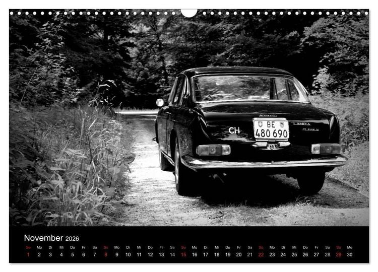 Produktbild: Lancia Flavia (Wandkalender 2026 DIN A3 quer), CALVENDO Monatskalender