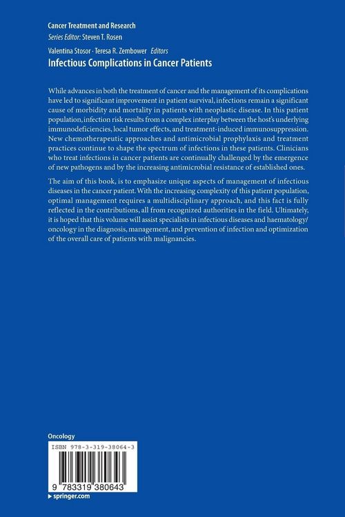 Produktbild: Infectious Complications in Cancer Patients