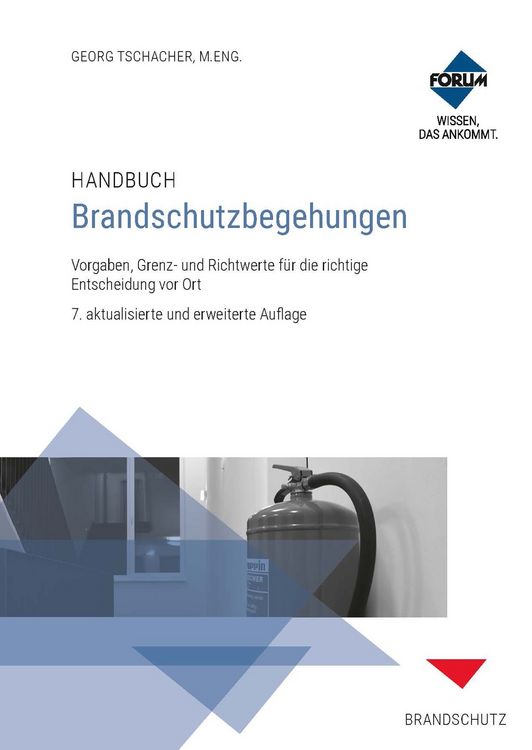 Produktbild: Handbuch Brandschutzbegehungen