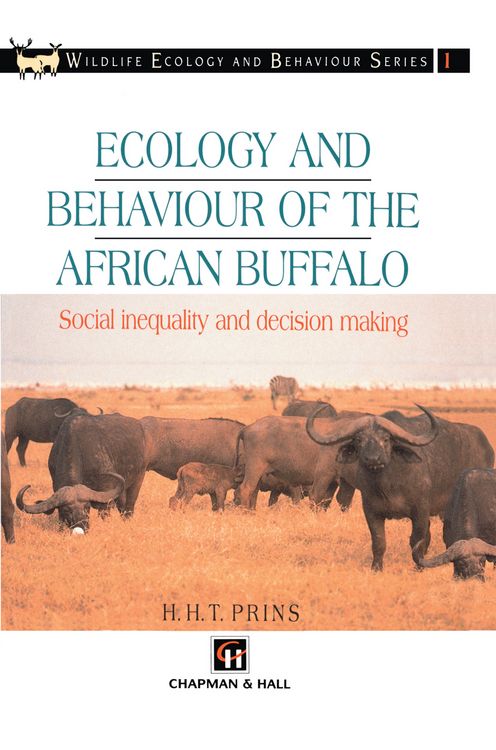 Produktbild: Ecology and Behaviour of the African Buffalo