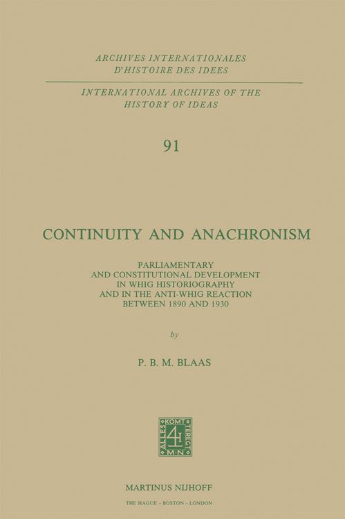 Produktbild: Continuity and Anachronism