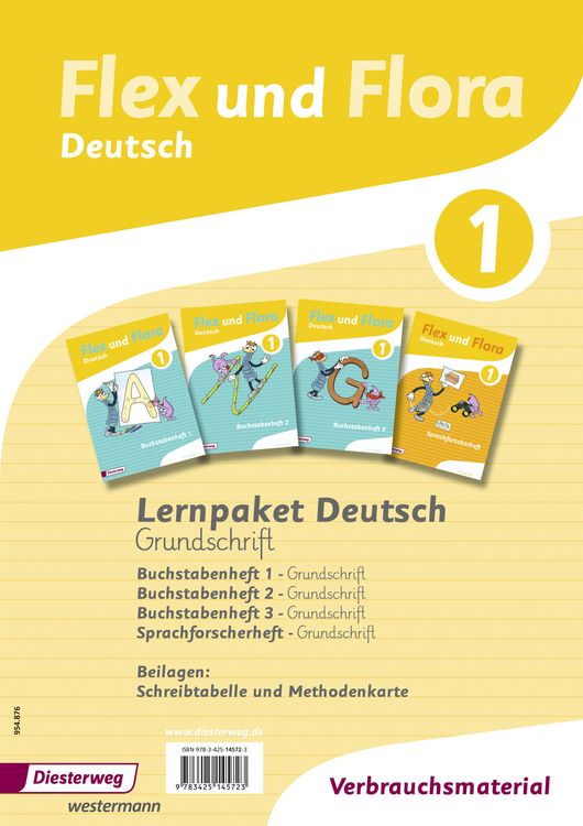 Produktbild: Flex und Flora 1. Paket Deutsch. Grundschrift