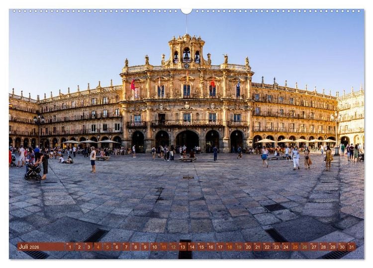 Produktbild: Salamanca - Eine Perle Spaniens (hochwertiger Premium Wandkalender 2026 DIN A2 quer), Kunstdruck in Hochglanz