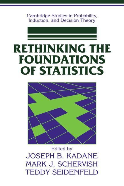 Produktbild: Rethinking the Foundations of Statistics
