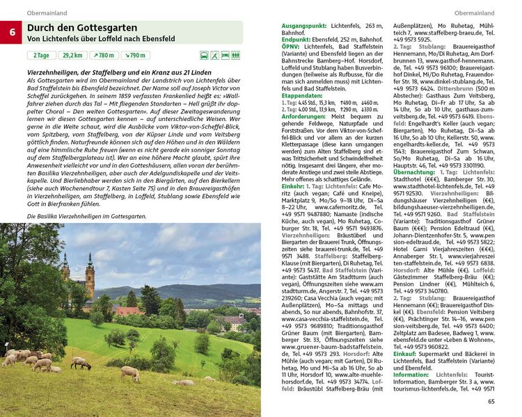 Produktbild: ROTHER Wanderbuch Wochenendtouren Franken