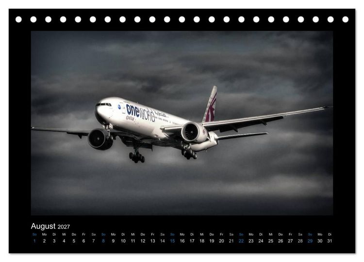 Produktbild: Faszination Luftfahrt (Tischkalender 2027 DIN A5 quer), CALVENDO Monatskalender