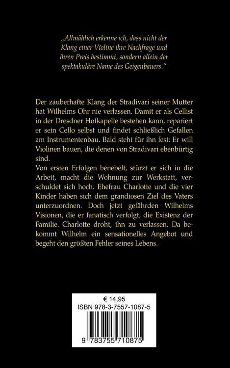 Produktbild: Die Dresdner Stradivari