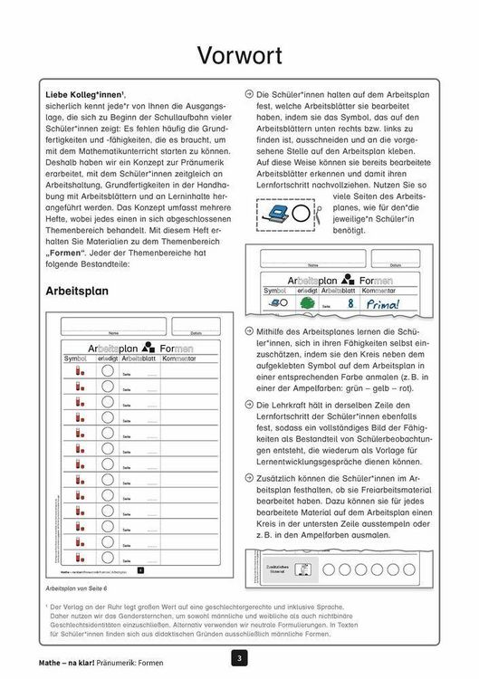 Produktbild: Mathe - na klar! Pr&auml;numerik: Formen