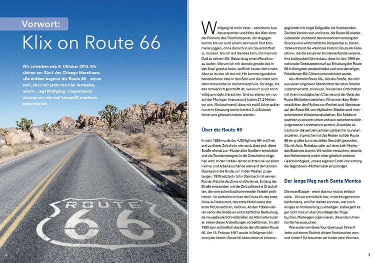 Produktbild: Mit dem Fahrrad auf der Route 66
