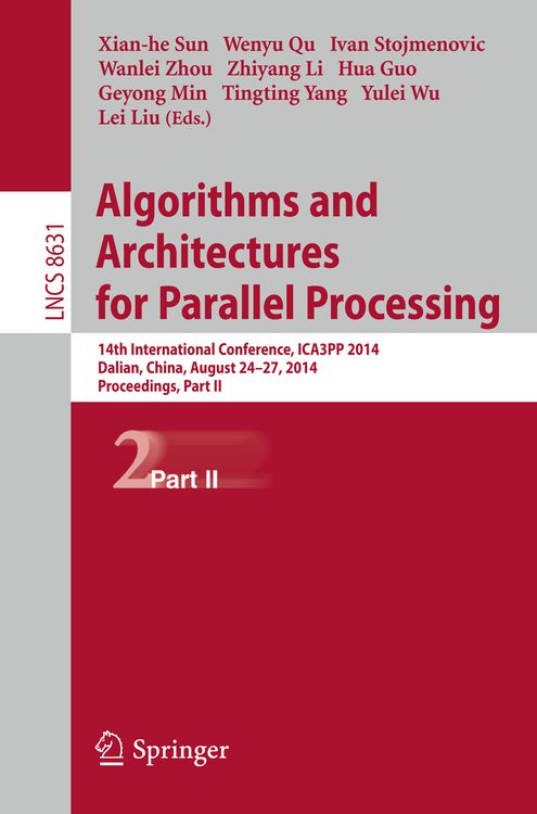 Produktbild: Algorithms and Architectures for Parallel Processing