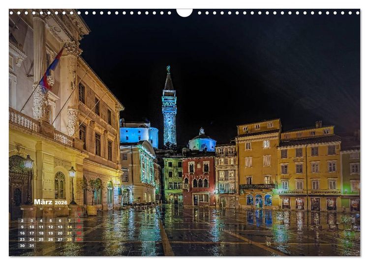 Produktbild: M&auml;rchen Stadt Piran (Wandkalender 2026 DIN A3 quer), CALVENDO Monatskalender