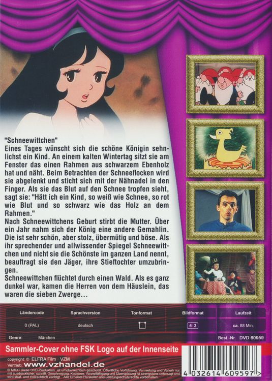 Produktbild: Schneewittchen/Die goldene Gans/Der Eisenhans/Der gestiefelte Kater - Die gro&szlig;e M&auml;rchenwelt